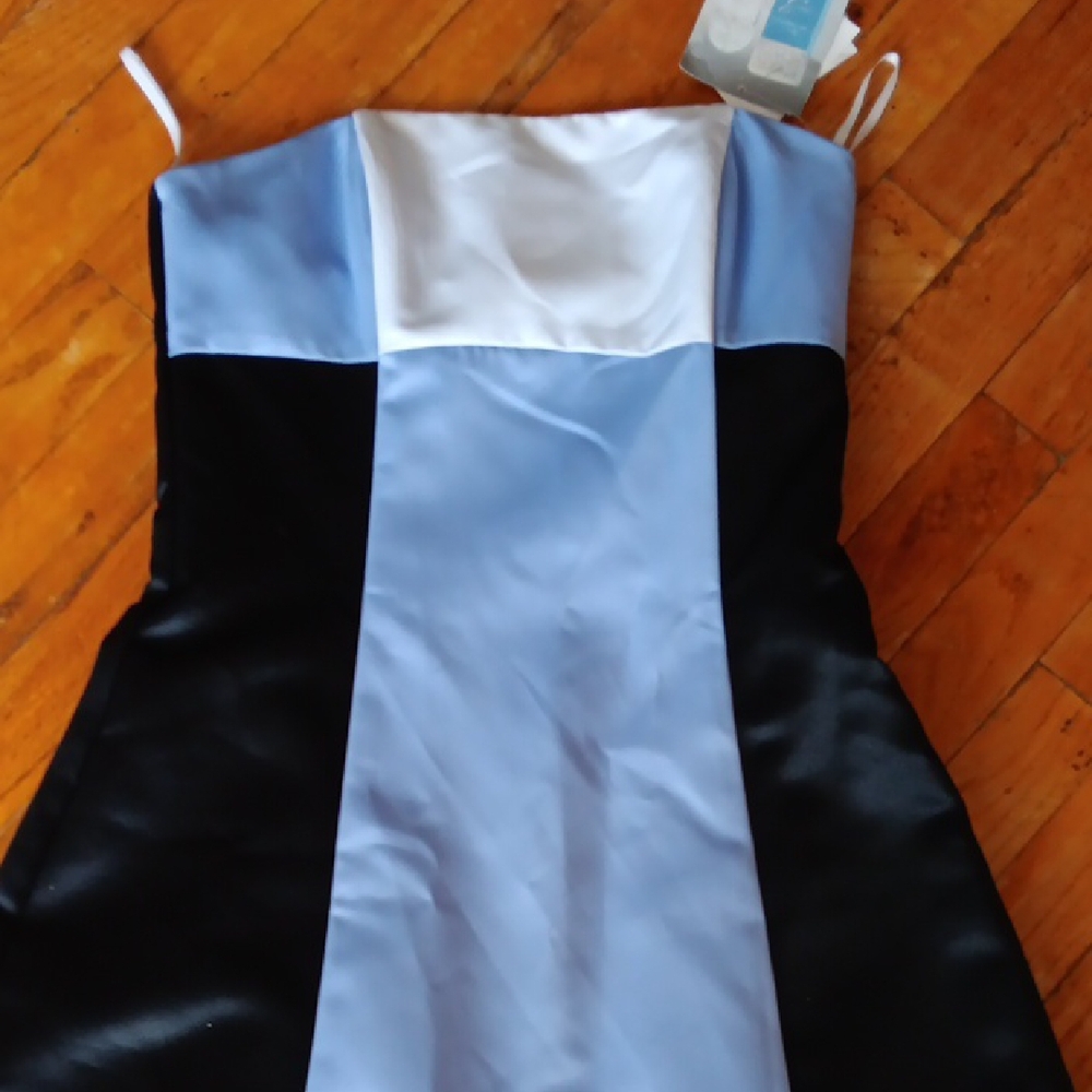 Jessica McClintock Elegant Blue Dress - Picture 5 of 5